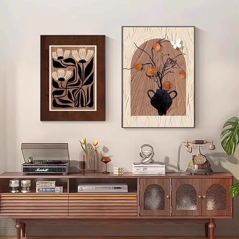 French-Style Retro Living Room Decorative Paintings