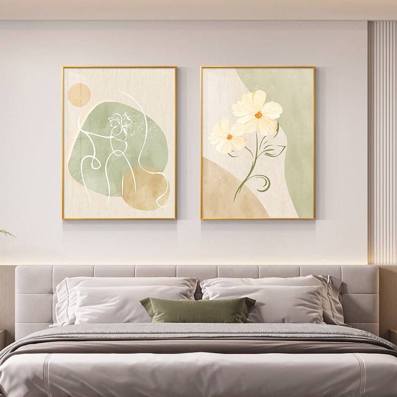 Creamy Abstract Minimalist High-End Wall Painting
