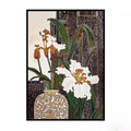 French Vintage Style Floral Textured Wall Painting