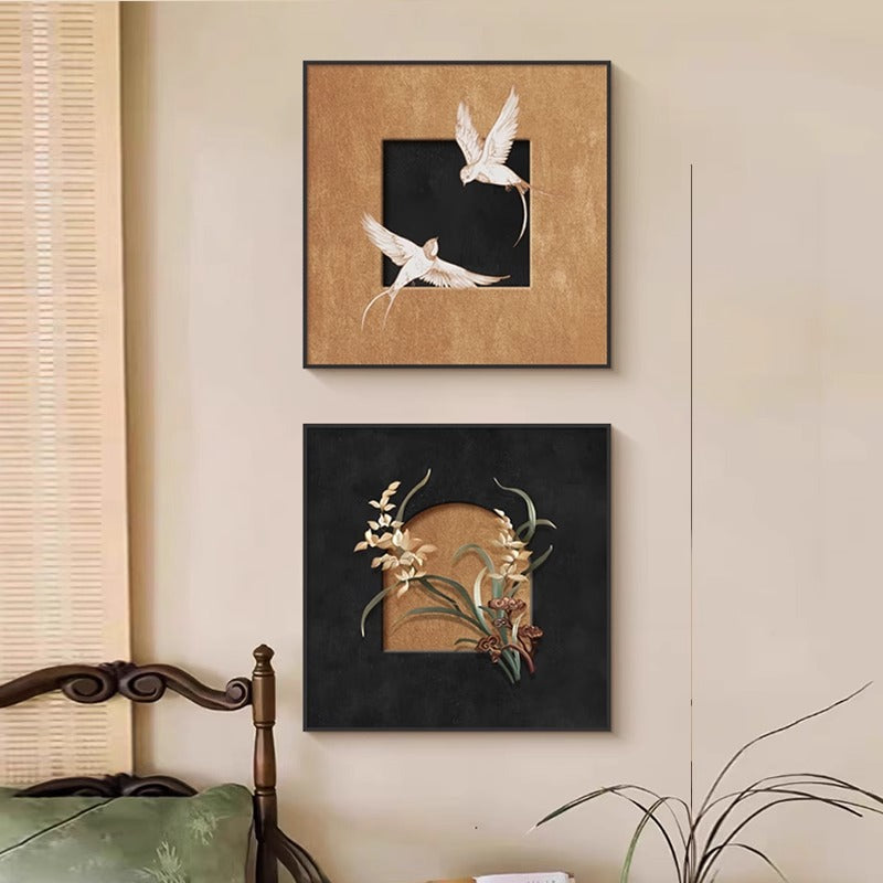 French-Style Vintage Art Living Room Wall Decorations