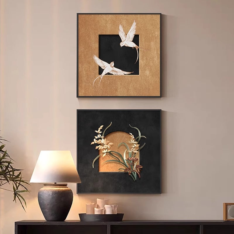 French-Style Vintage Art Living Room Wall Decorations