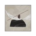 Abstract Wabi-Sabi Style Decorative Painting