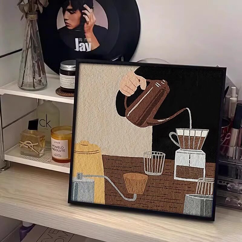 Vintage-Style Art-Themed Cafe Decorative Paintings